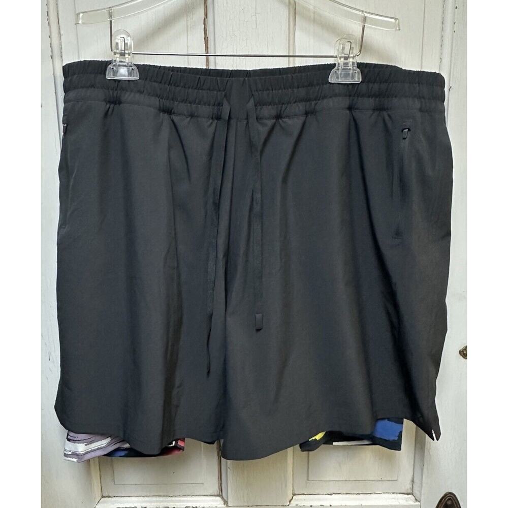 Tomboy Black Shorts Built In Spandex Size 3XL